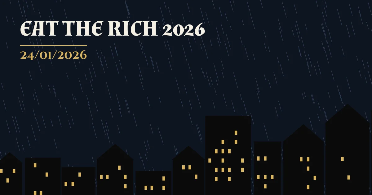 Poster for EAT THE RICH 2026