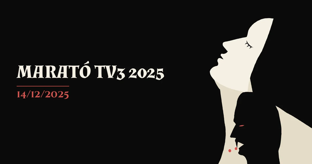 Cartel de MARATÓ TV3 2025