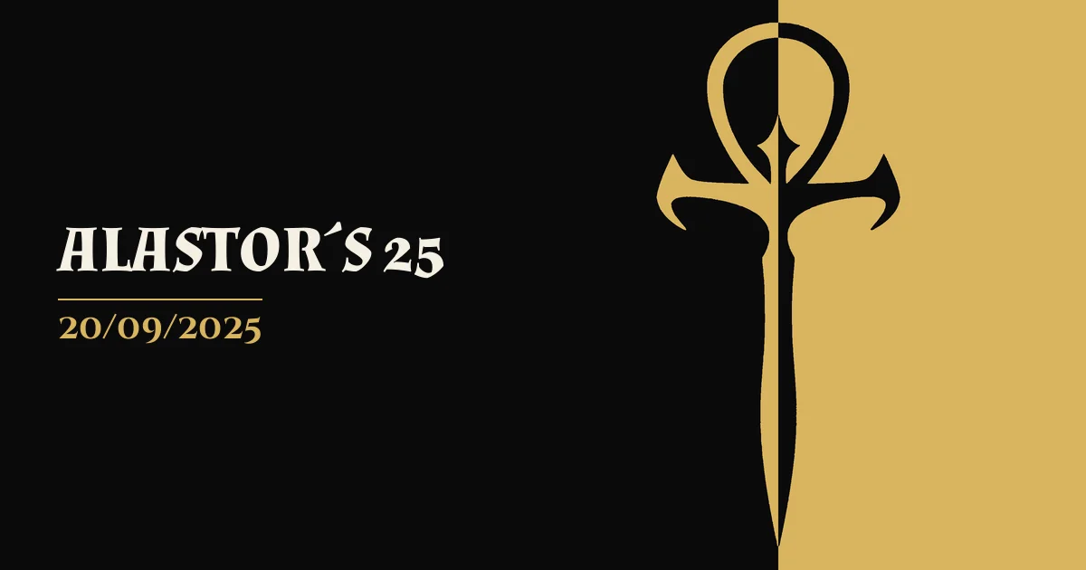 Cartel de ALASTOR´S 25