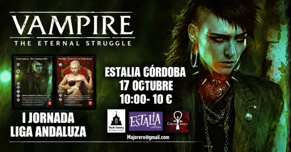 cartel de I JORNADA LIGA ANDALUZA. SEDE CÓRDOBA