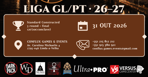 Cartel de LIGA GL/PT 26-27 - A NEW NIGHT