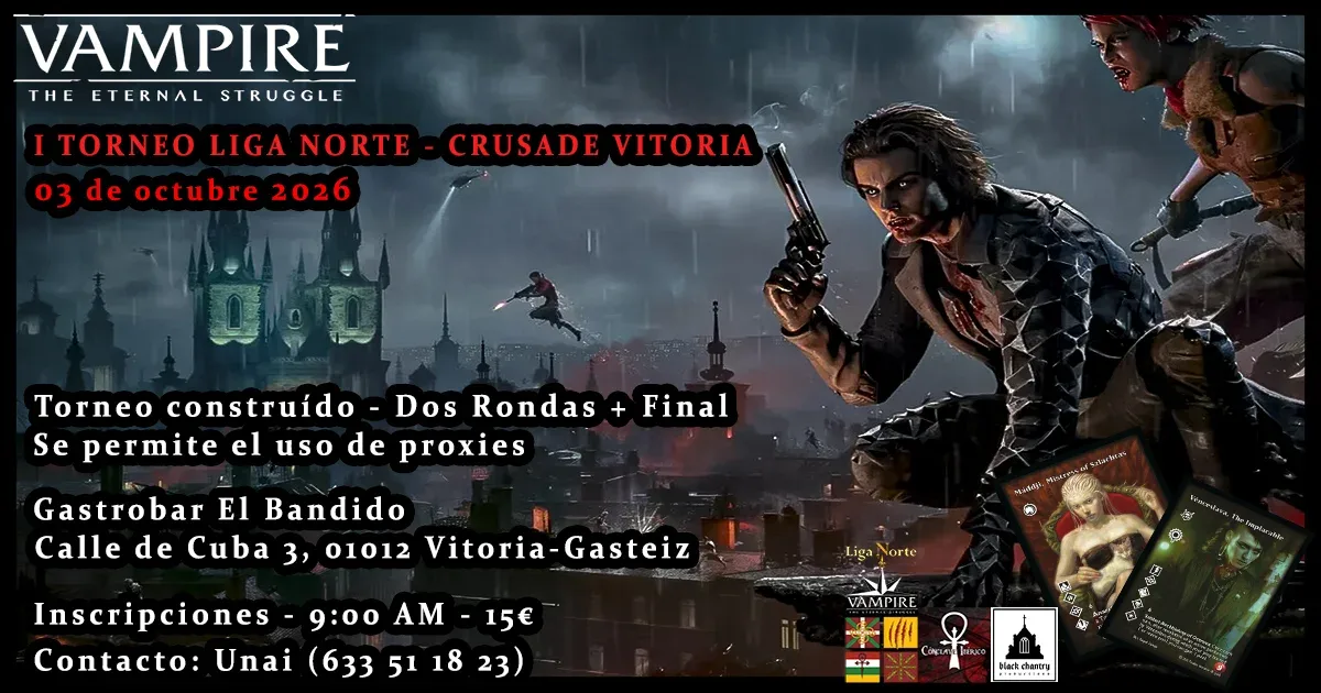 Cartel de I TORNEO LIGA NORTE - CRUSADE VITORIA