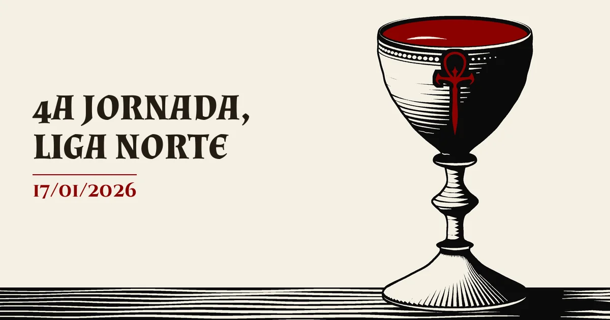 Cartel de 4A JORNADA, LIGA NORTE