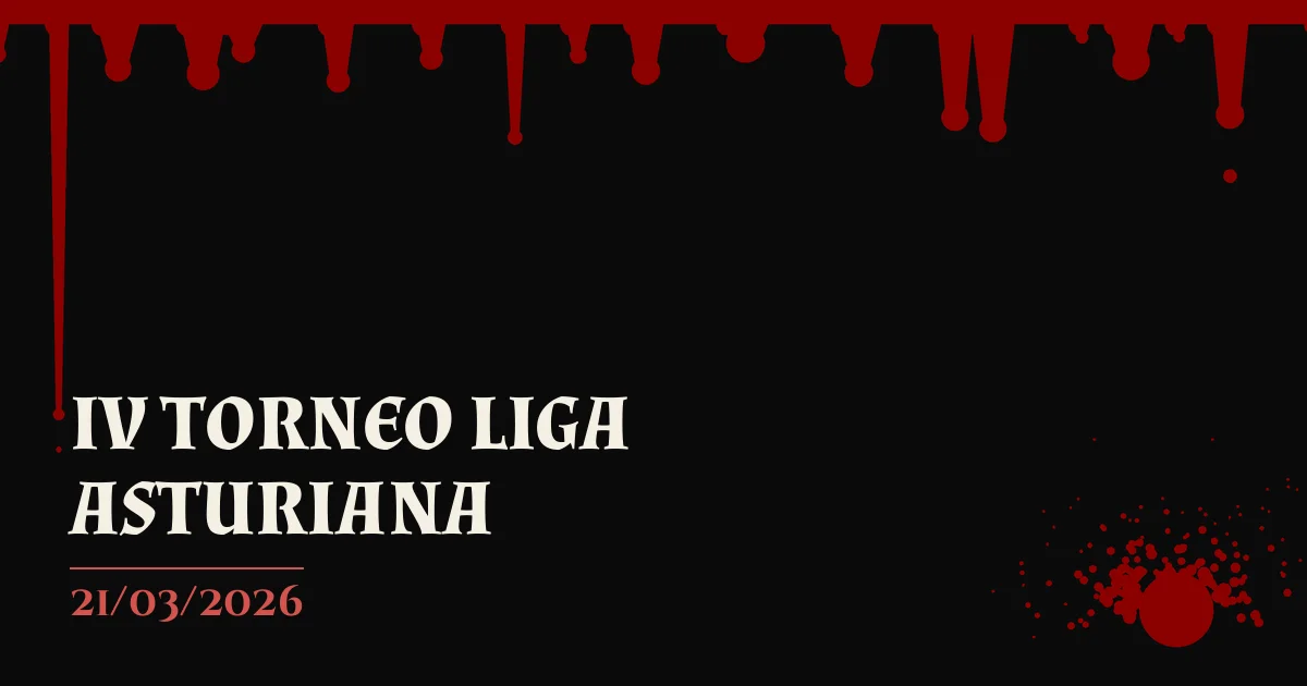 Cartaz de IV TORNEO LIGA ASTURIANA