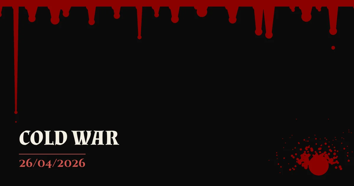 Cartaz de COLD WAR
